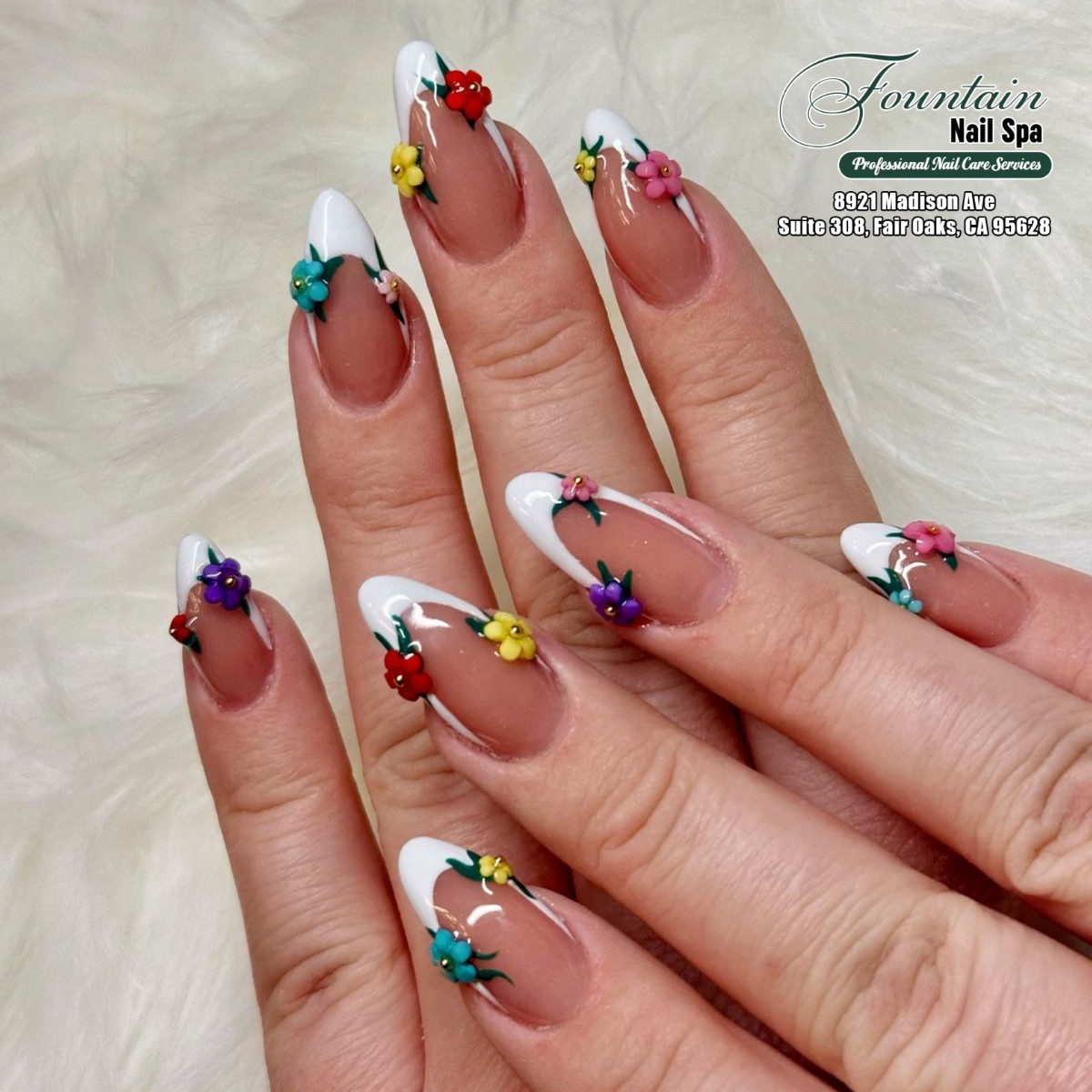 Fountain Nail Salon in Fair Oaks, CA 95628